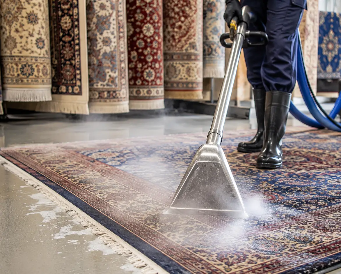 Professional Rug steam cleaning